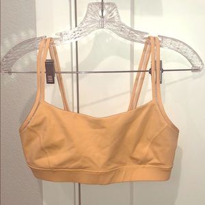 Lululemon sports bra, size 8, tangerine color